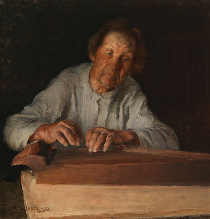 Der Kantele-Spieler - Pekka Halonen