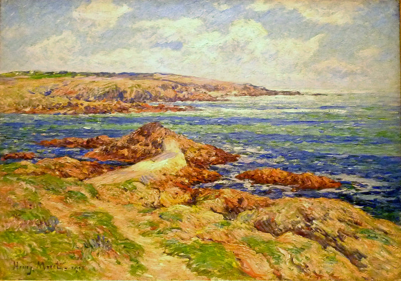 Eingang des Hafens von Doëlan - Henry Moret