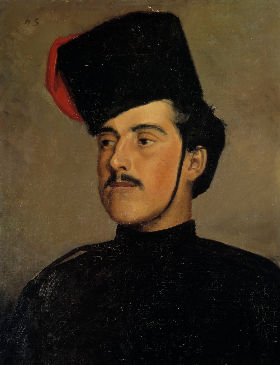 The Cossack (The Beautiful Cossack) (1878) - Helene Schjerfbeck
