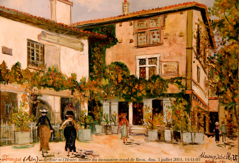 Le Jour ni l'Heure, Pérouges, Ain (1921) - Maurice Utrillo