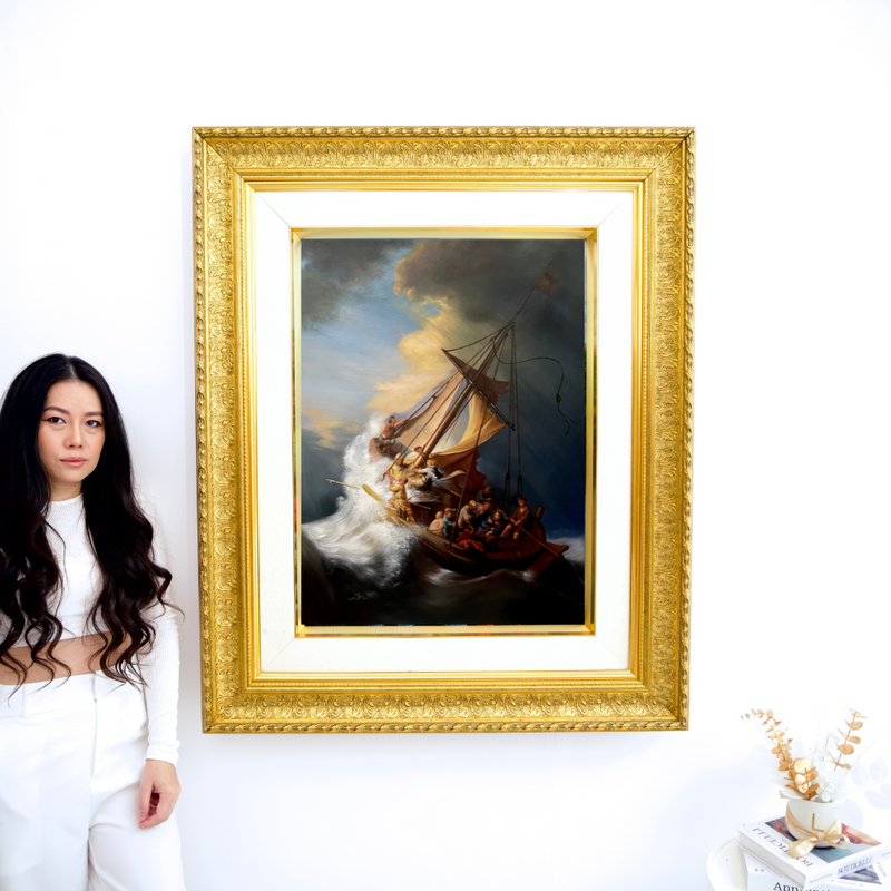 Der Christus im Sturm auf dem Meer von Galiläa - Rembrandt