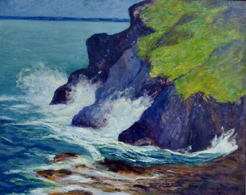 Die drei Klippen. Saint-Jean-du-Doigt - Maxime Maufra