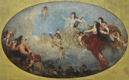 Les Arts libéraux et leurs génies - Nikolaos Gyzis