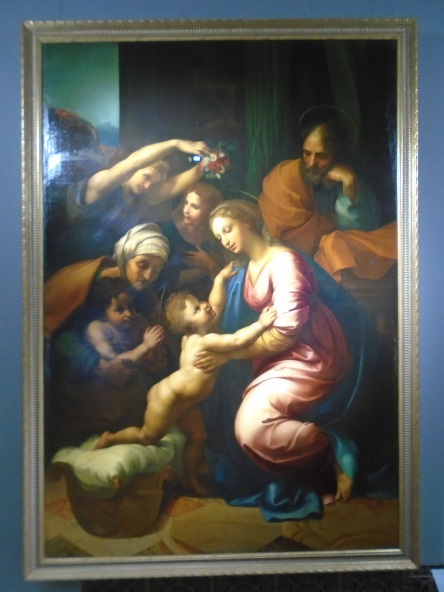 Die Heilige Familie von Franz I. - Raffael Sanzio