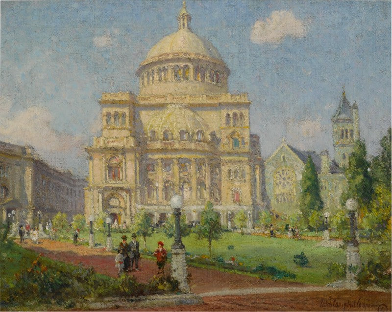 Ein Frühlingstag in Boston – Colin Campbell Cooper