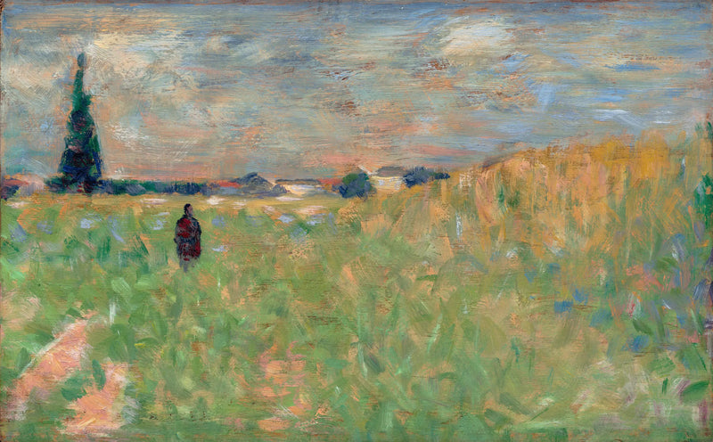 Eine Sommerlandschaft - Georges Seurat