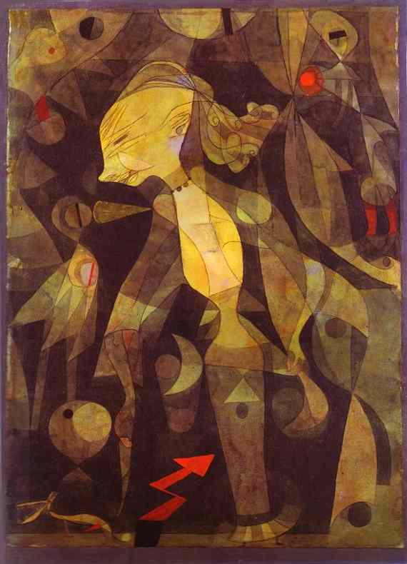 Das Abenteuer einer jungen Frau - Paul Klee