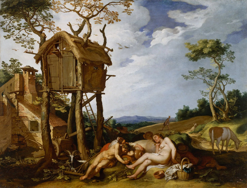 Parabole du bon grain et de l'ivraie - Abraham Bloemaert