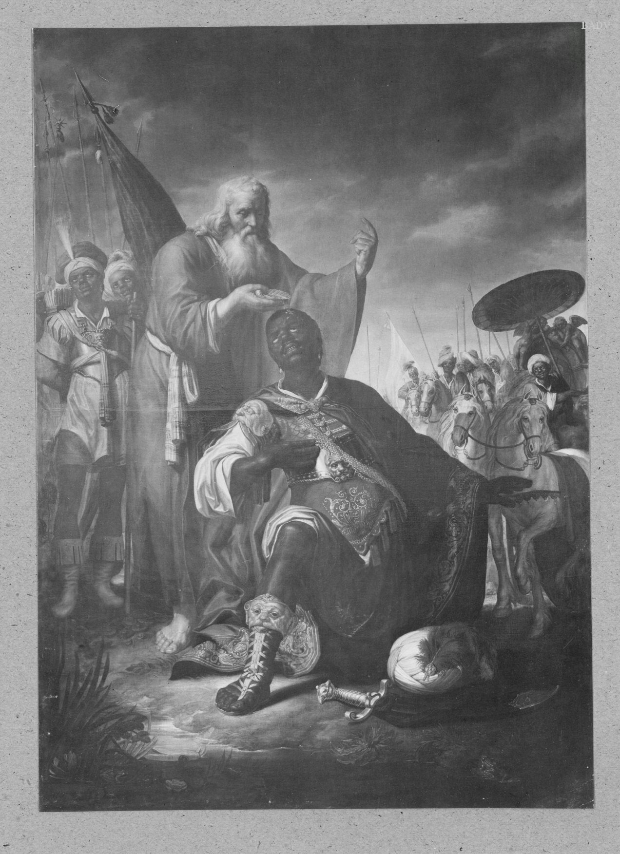 Le baptême de l'eunuque - Abraham Bloemaert