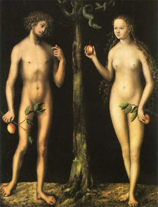 Adam und Eva - Lucas Cranach der Ältere