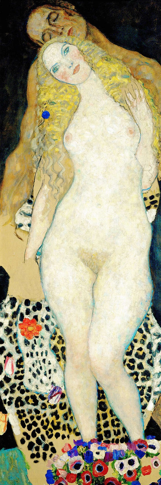 🌿🍎 Adam und Eva – Gustav Klimt (1917–1918)