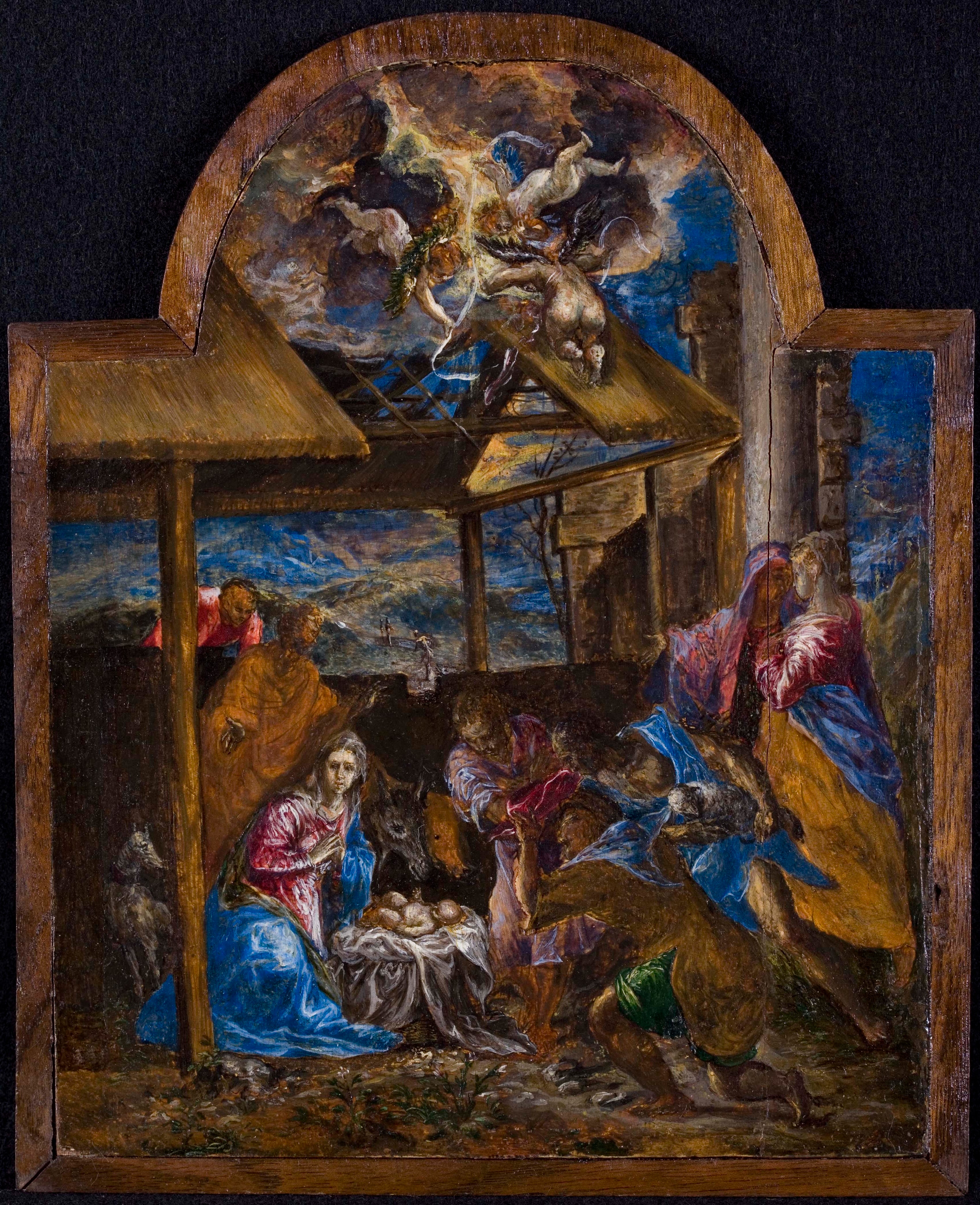 Adoration 1570 - El Greco - Alpha Reproduction