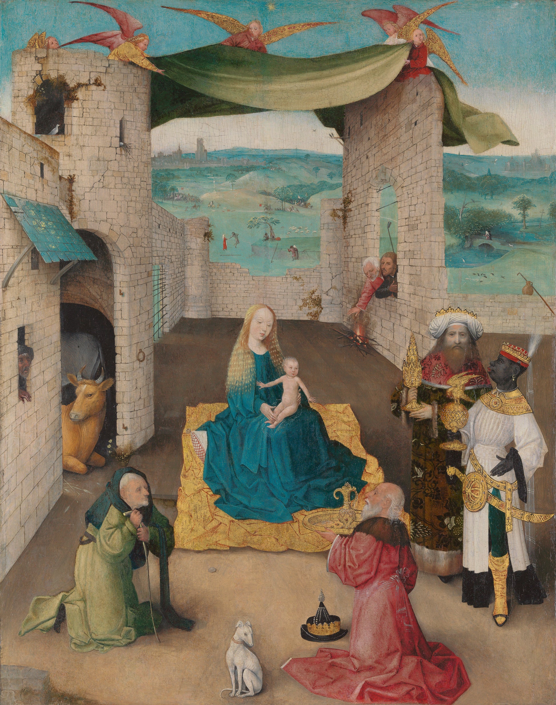 Die Anbetung der Könige - Hieronymus Bosch