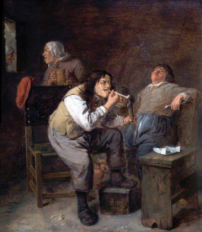 Les fumeurs - Adriaen Brouwer