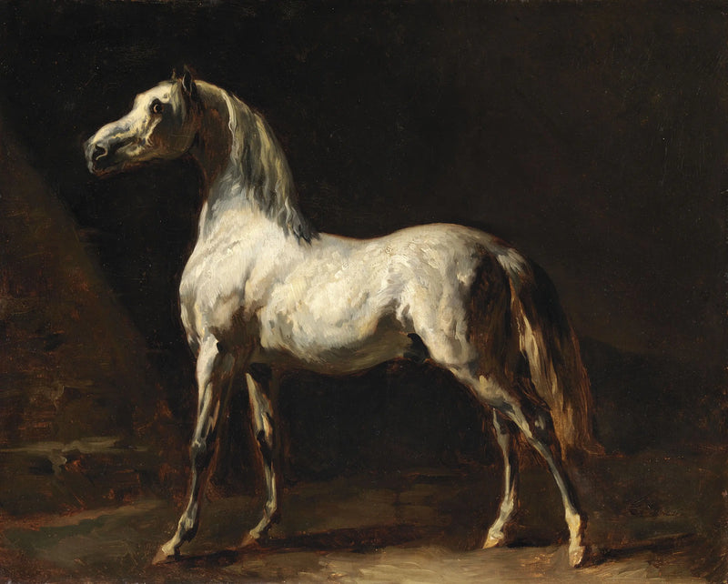Ein Pferd - Théodore Géricault