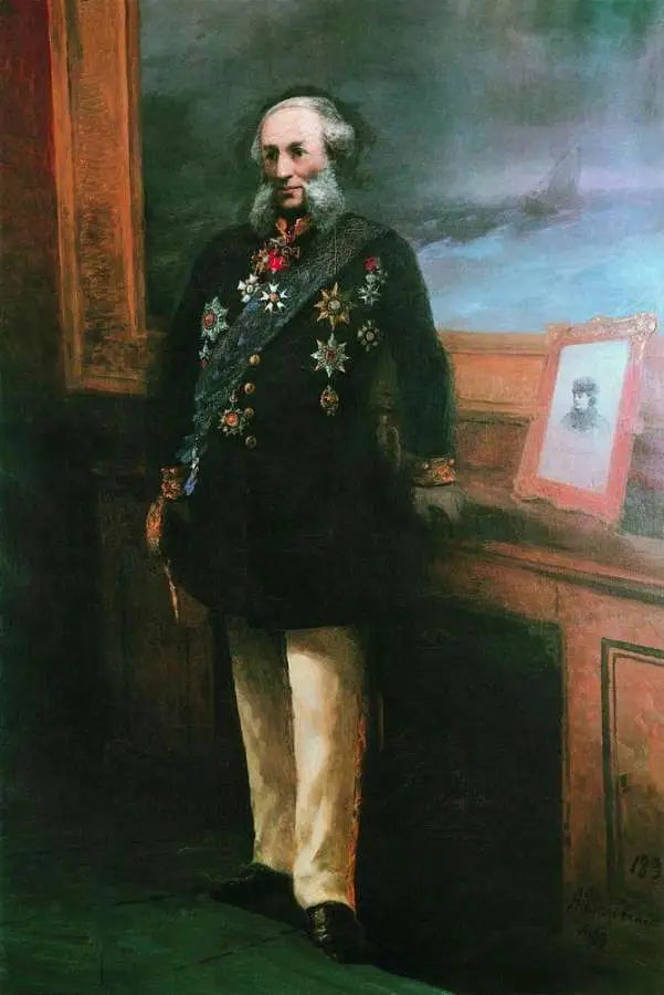 Selbstporträt - Ivan Aïvazovski