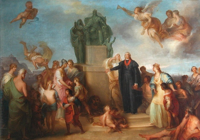 Allégorie de la fondation de la Casa Pia de Belém, Domingos Sequeira, 1793