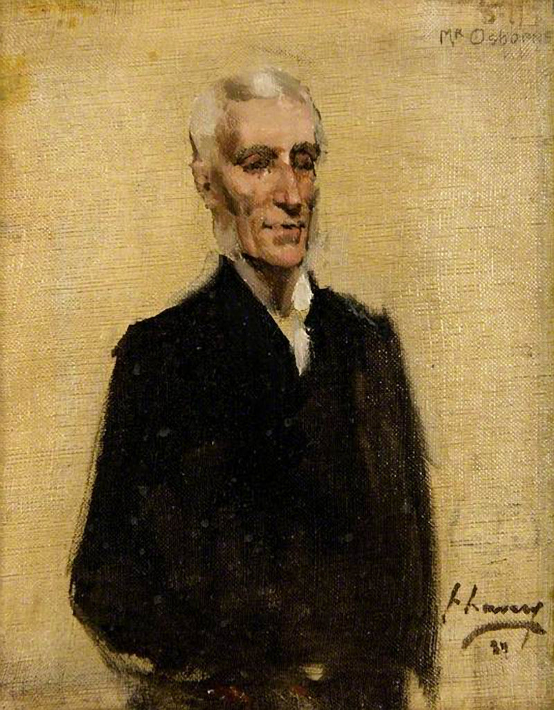 Alexander Osborne (croquis) - John Lavery