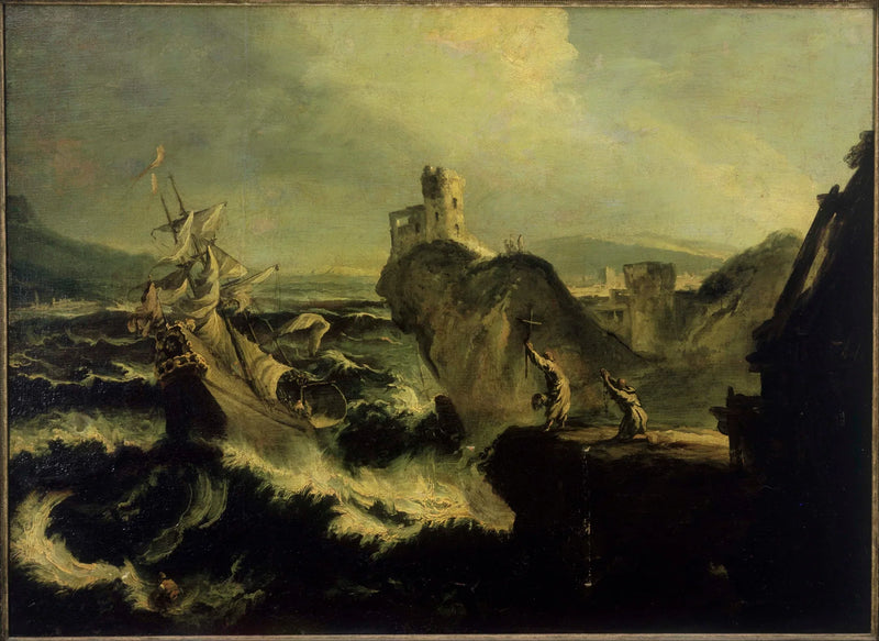 Le naufrage - Alessandro Magnasco