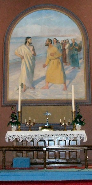 Nach seiner Auferstehung begegnet Jesus seinen Jüngern am Ufer des Sees Genezareth. – Michael Peter Ancher