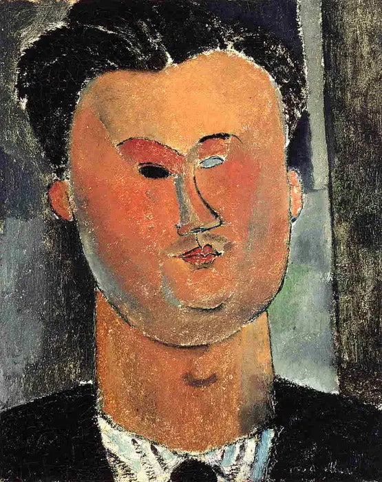 Porträt von Pierre Reverdy - Amedeo Modigliani
