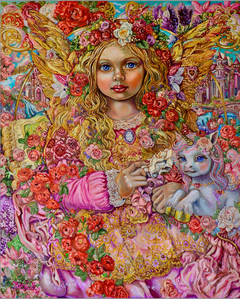 Rose und Lavendel für Mai und Juni - Yumi Sugai