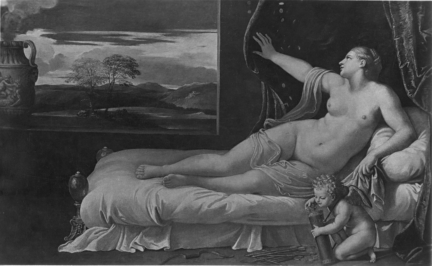 Danaé - Annibale Carracci - Alpha Reproduction