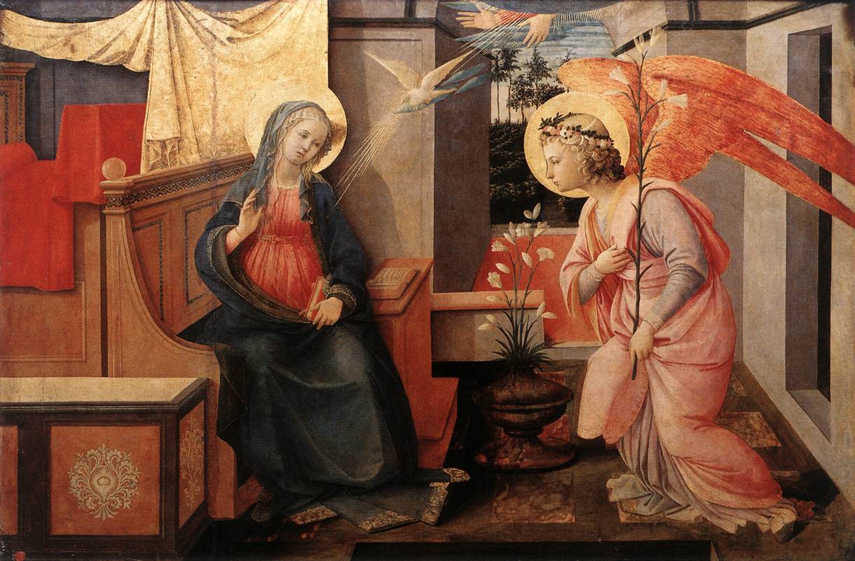 Annonciation - Fra Filippo Lippi - Alpha Reproduction