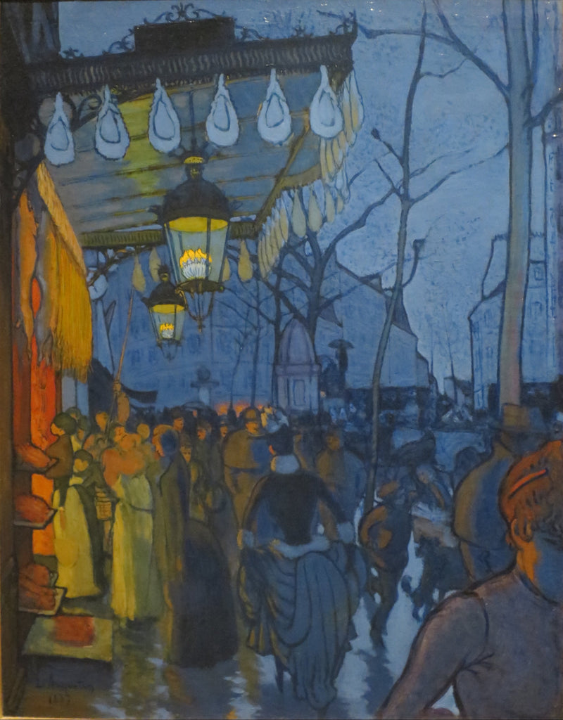 Avenue de Clichy, fünf Uhr nachmittags - Louis Anquetin