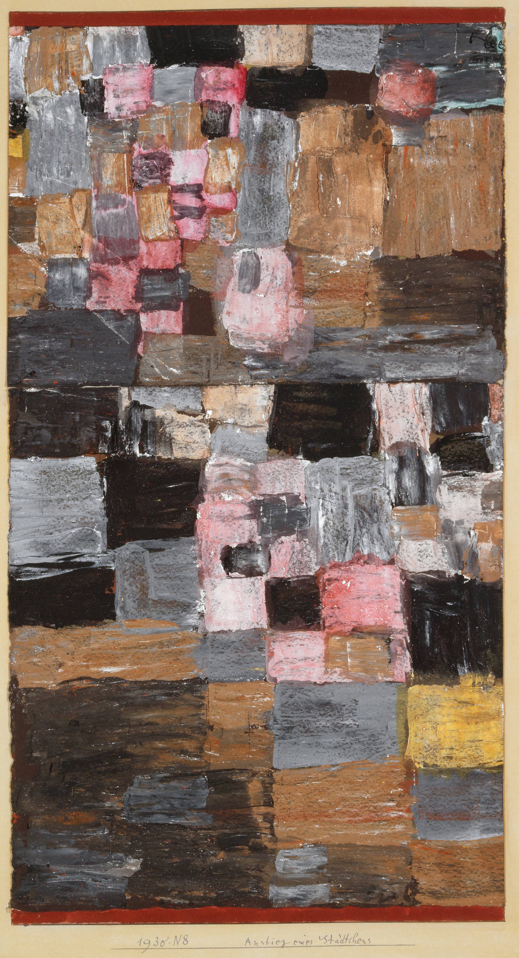 Ascent of a Little Town — Paul Klee