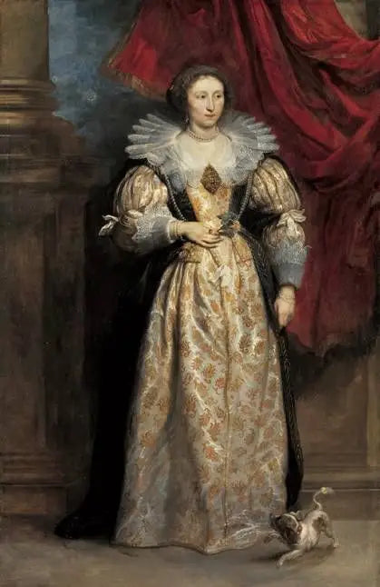 Portrait von Sébilla van den Berghe - Antoine van Dyck