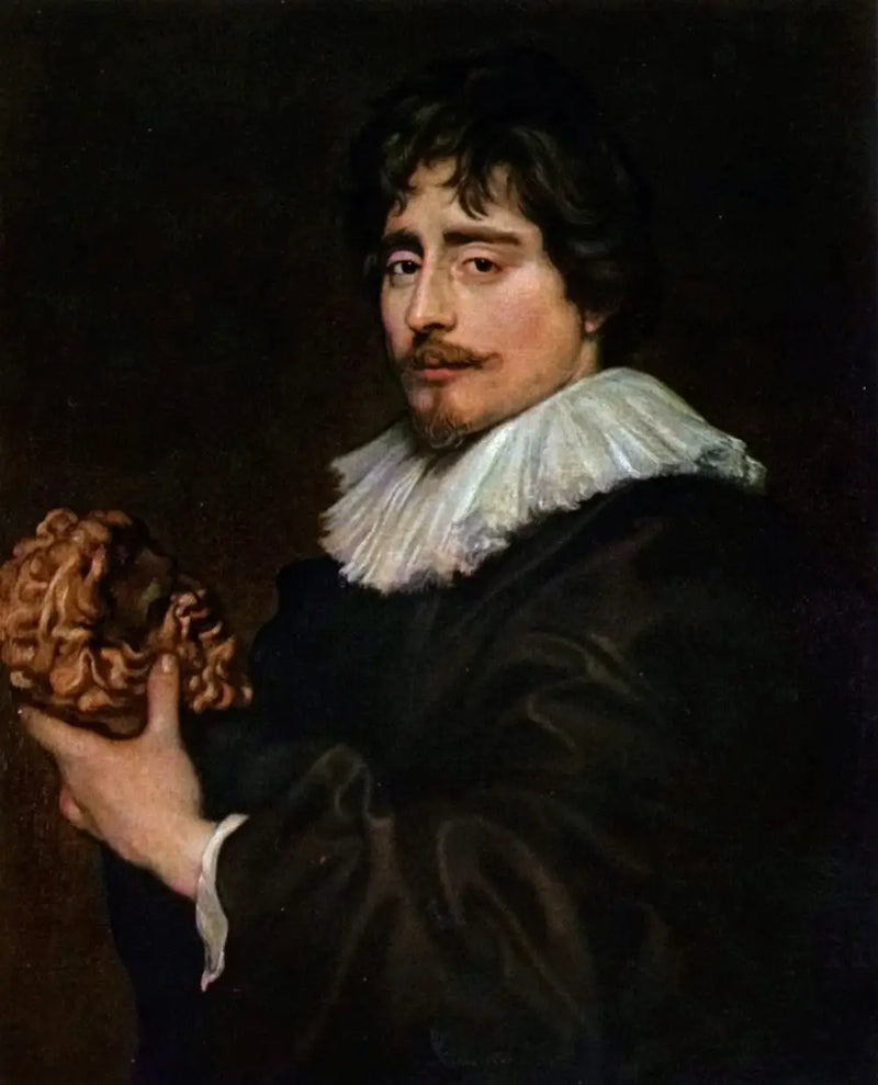Portrait des Bildhauers François Duquesnoy - Antoine van Dyck