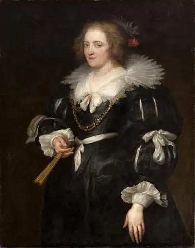 Portrait von Amélie de Solms-Braunfels - Antoine van Dyck