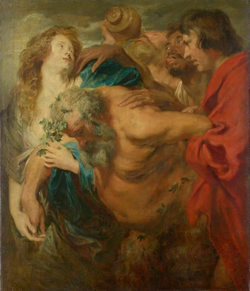 Silène betrunken - Antoine van Dyck
