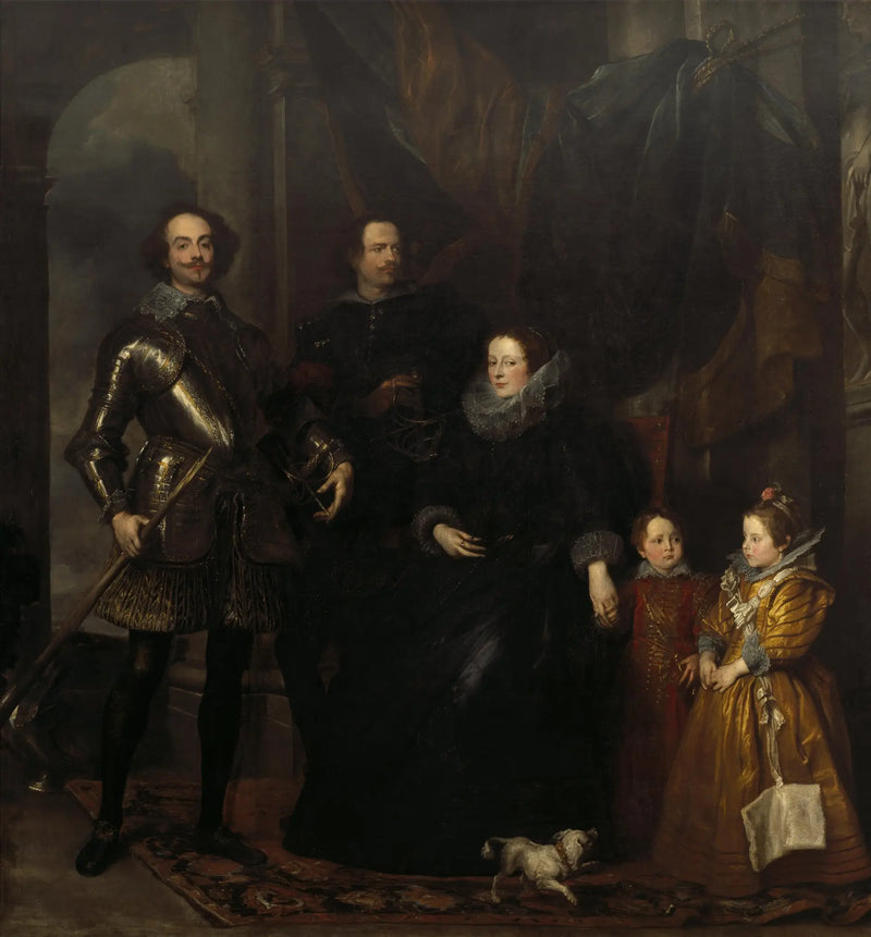 Familienporträt der Lomellini - Antoine van Dyck