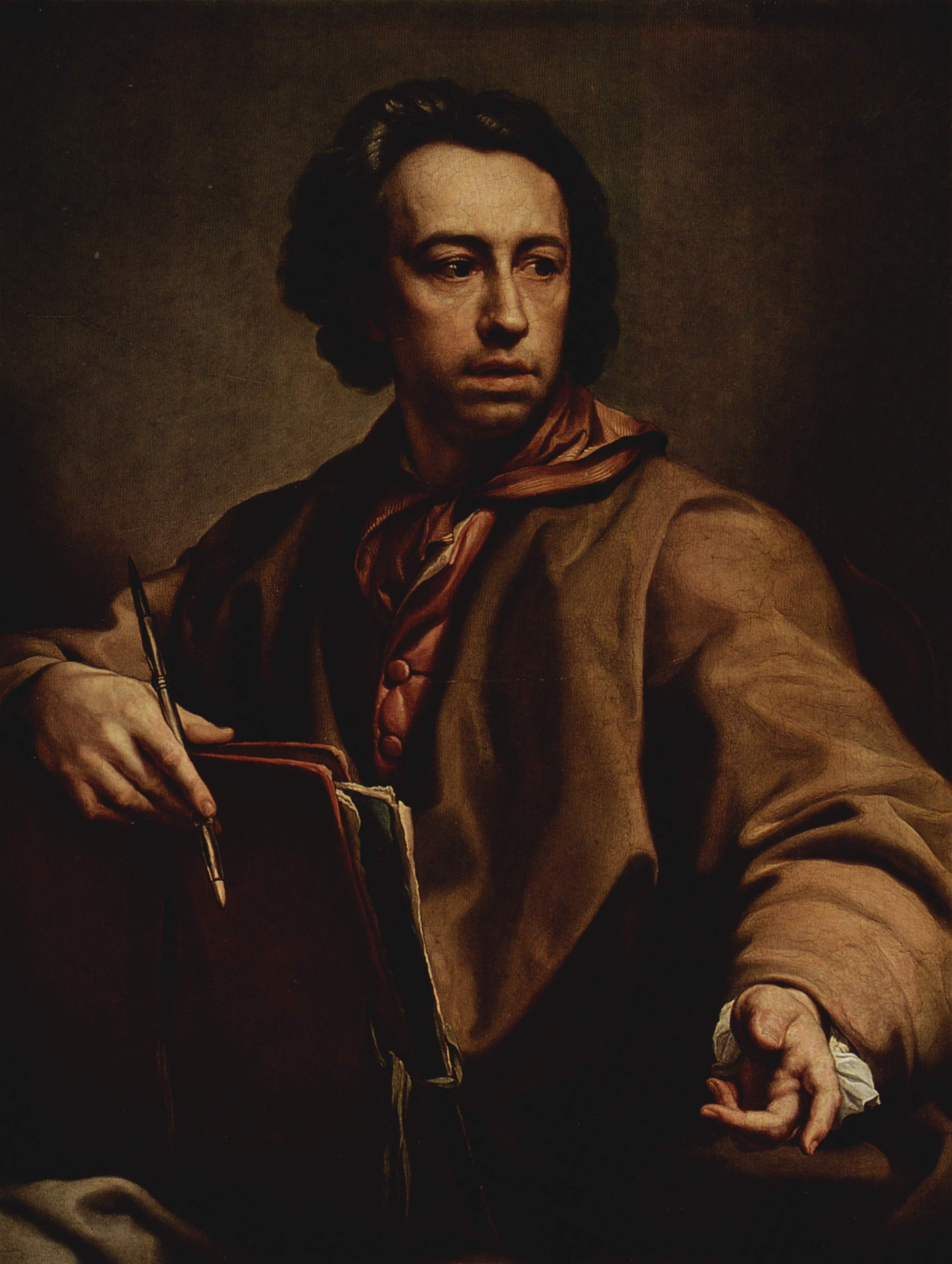 Autoportrait - Anton Raphael Mengs - Alpha Reproduction