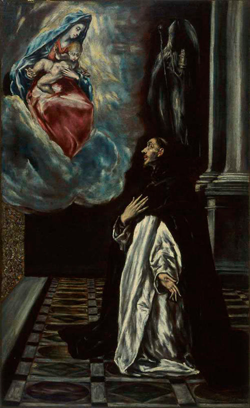 L’Apparition de la Vierge à Saint Hyacinthe - El Greco - Alpha Reproduction