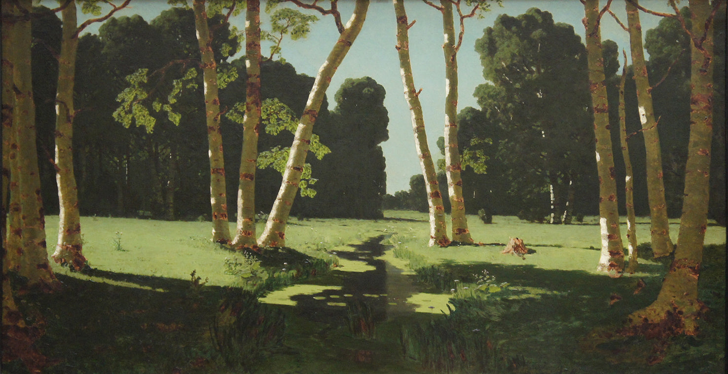 Bois de bouleaux, Arkhip Kouïndji, 1879