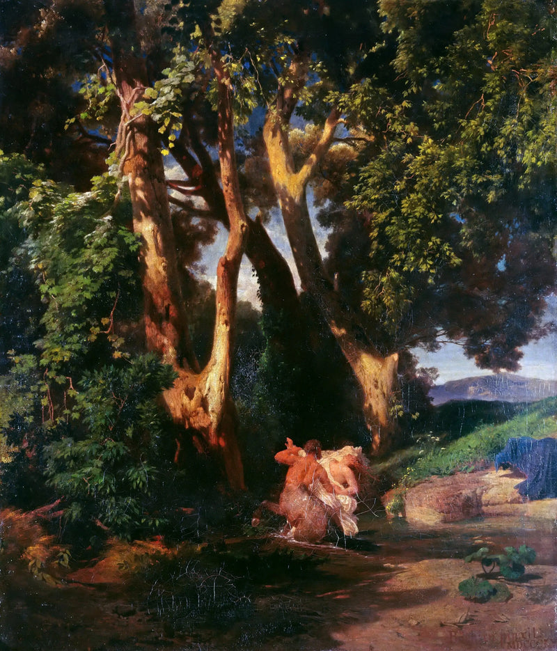 Zentaur und Nymphe - Arnold Böcklin