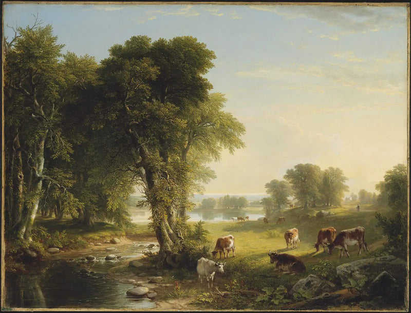 Der plätschernde Bach - Asher Brown Durand