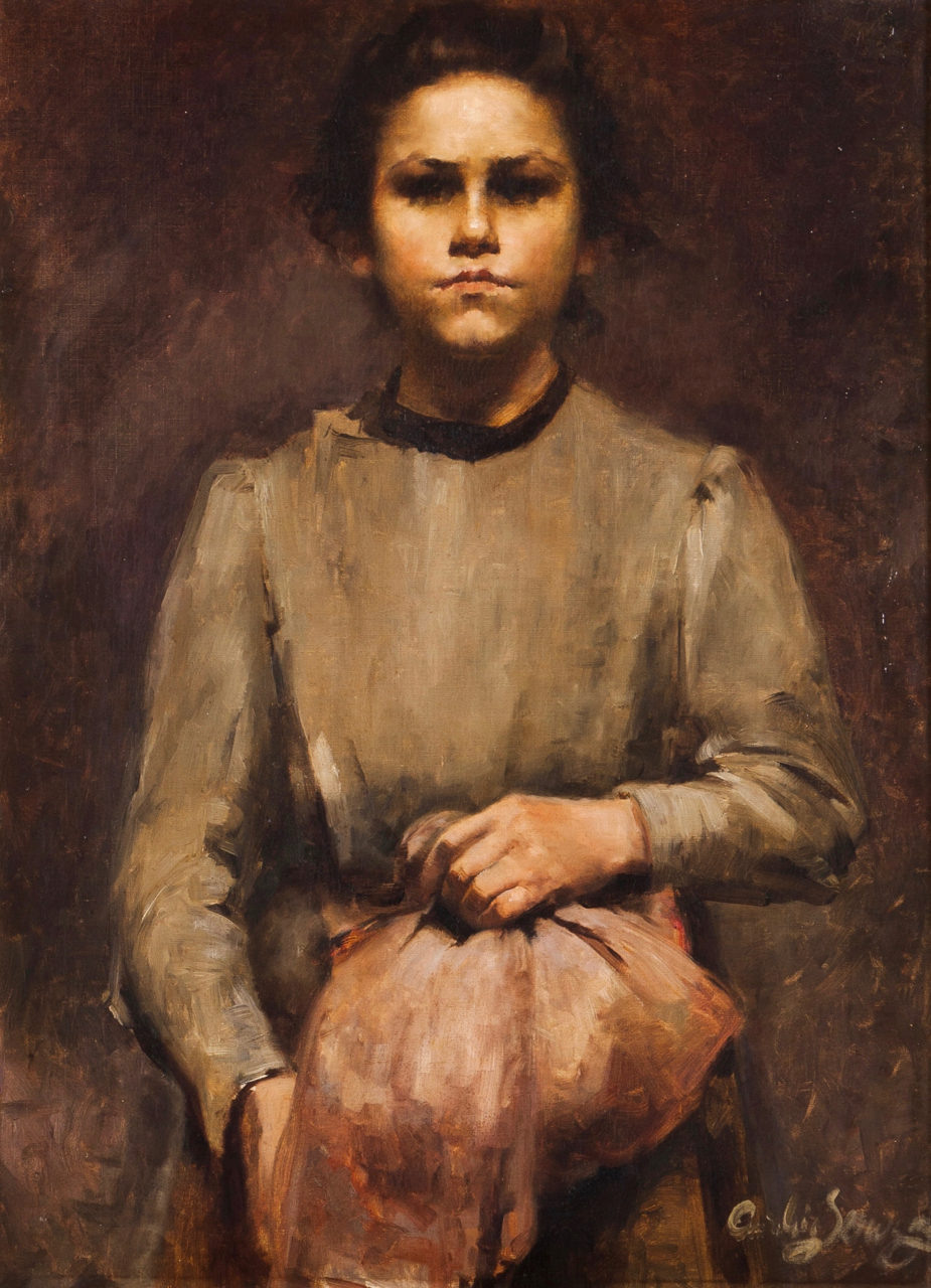 Portrait de jeune fille, Aurélia de Sousa, 1910