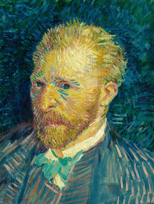 🎨 Selbstporträt – Vincent van Gogh (1887)