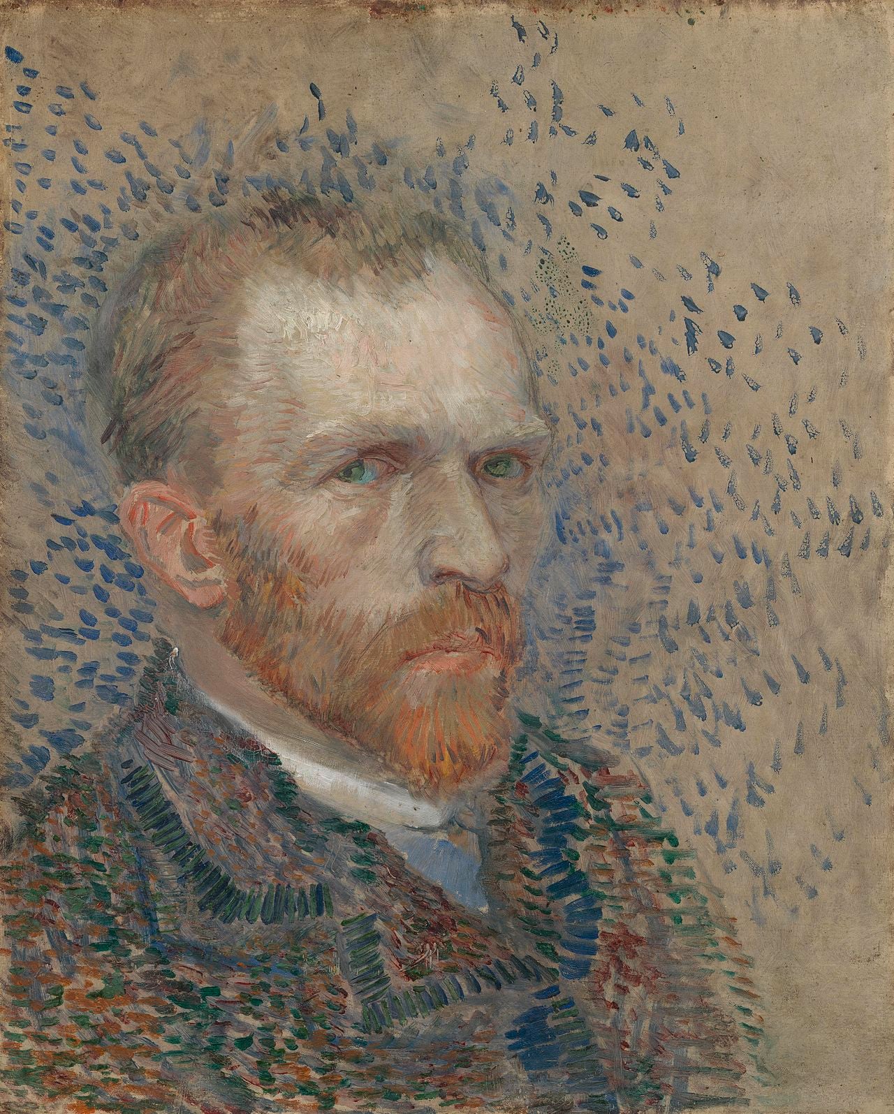 🖼️ Selbstporträt – Vincent van Gogh (1887)