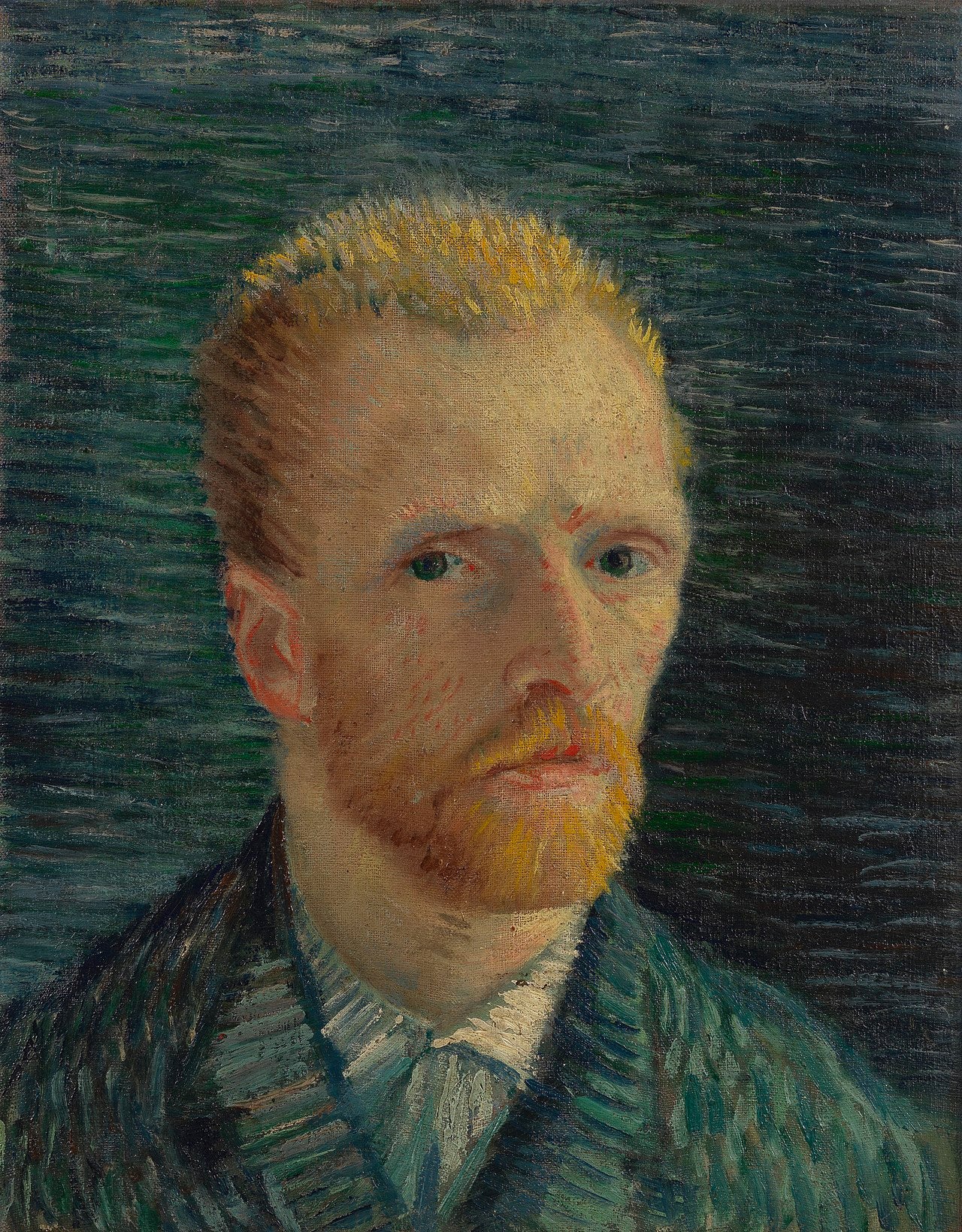 🎨 Selbstporträt – Vincent van Gogh (1887)