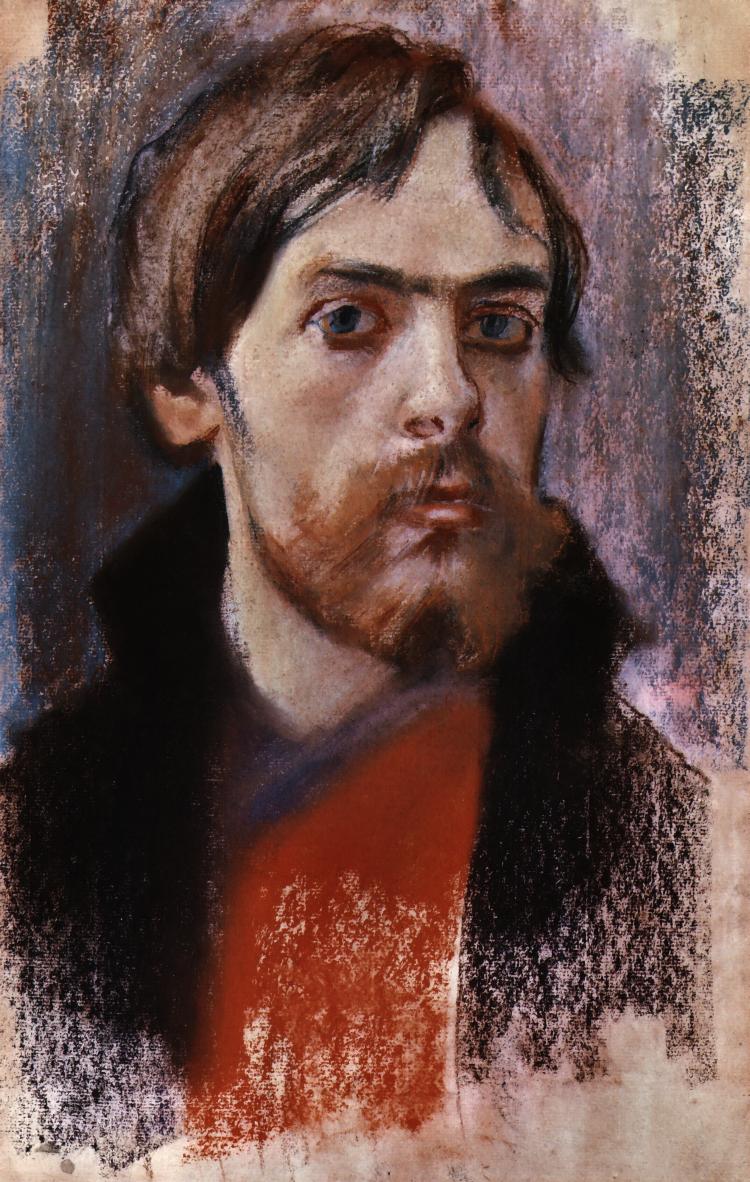 Selfstporträt. - Stanisław Wyspiański