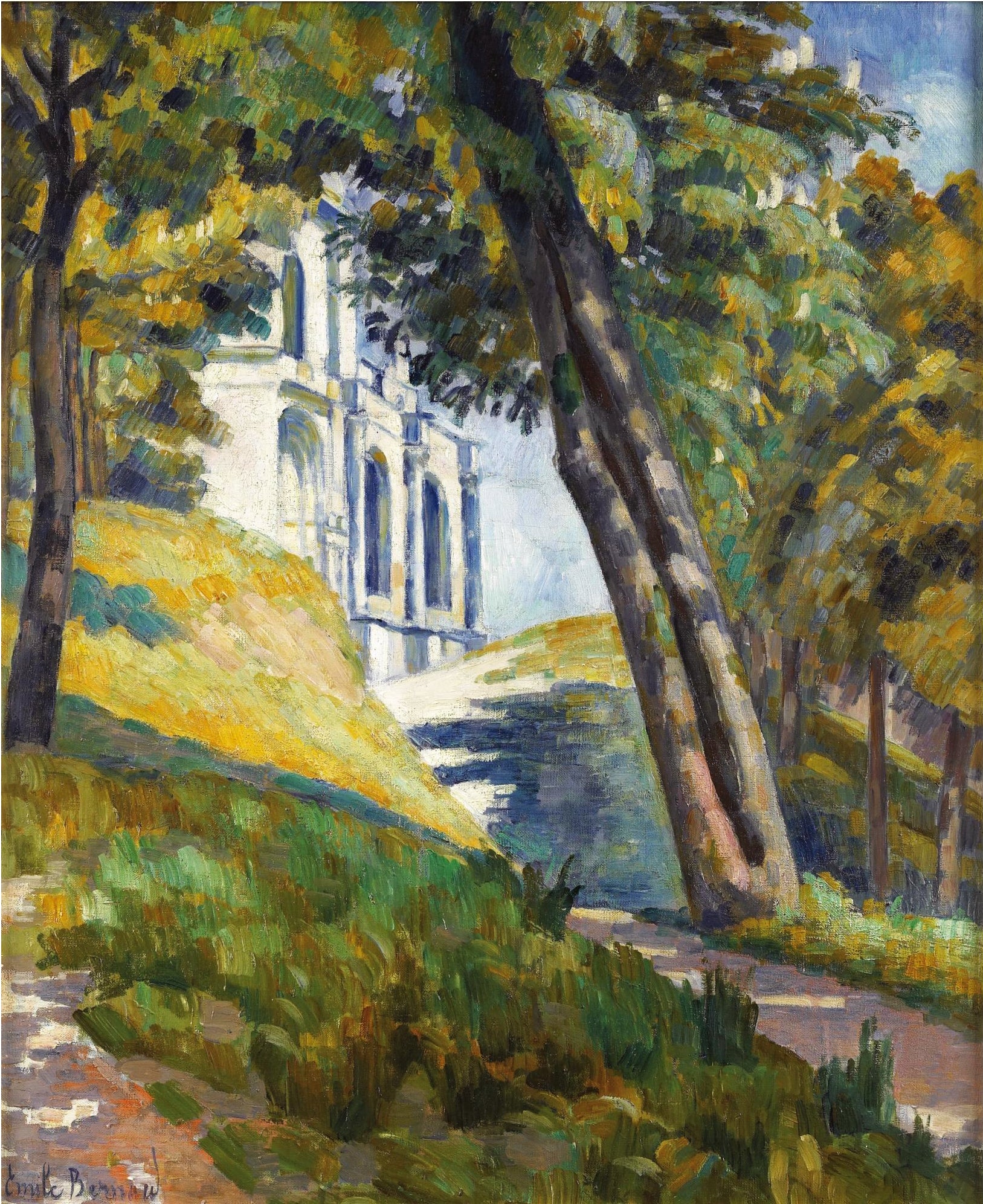 Chemin de l’Eglise St-Pierre à Tonnerre - Émile Bernard - Alpha Reproduction