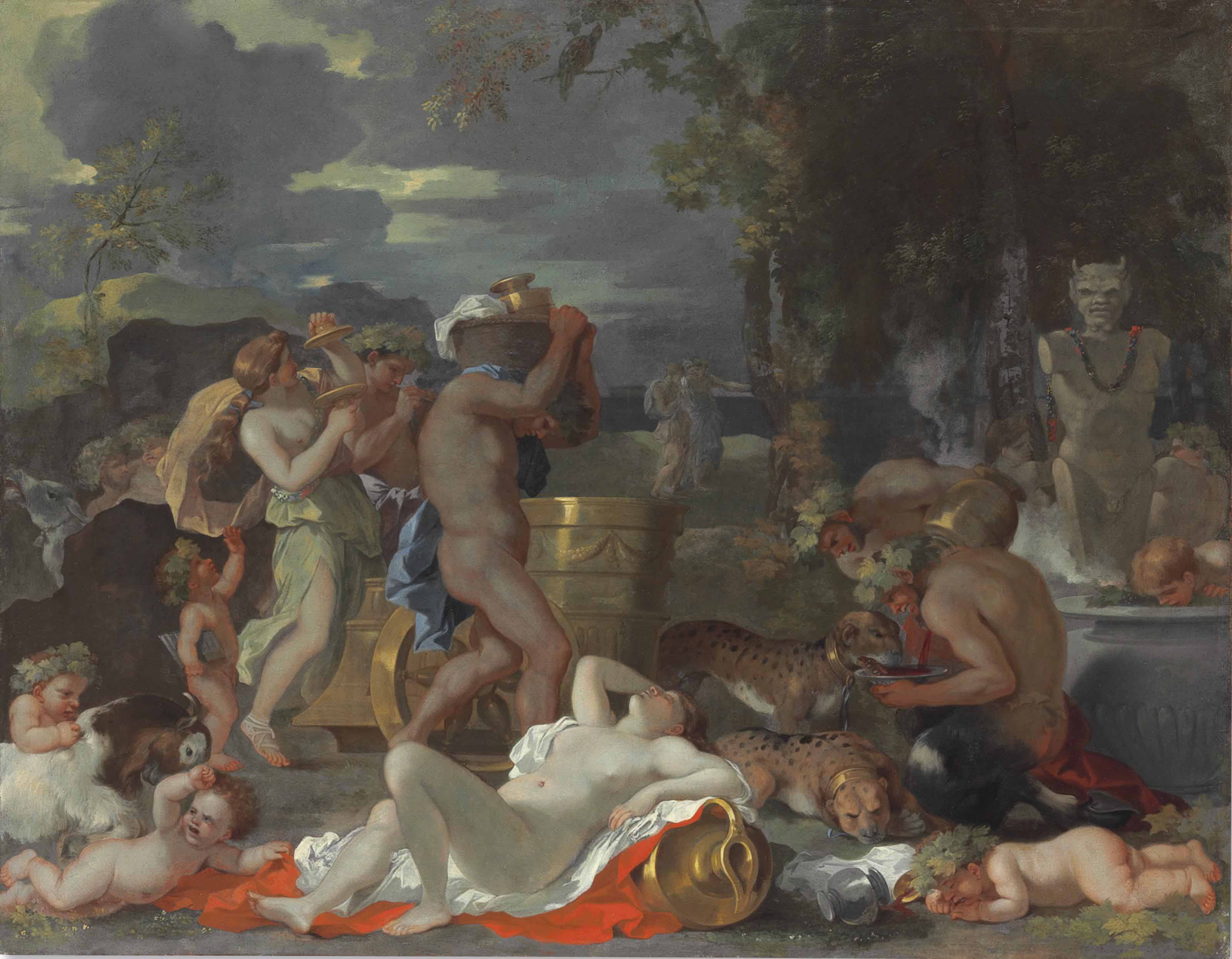 Bacchus et Ariane sur l'île de Naxos - Sébastien Bourdon