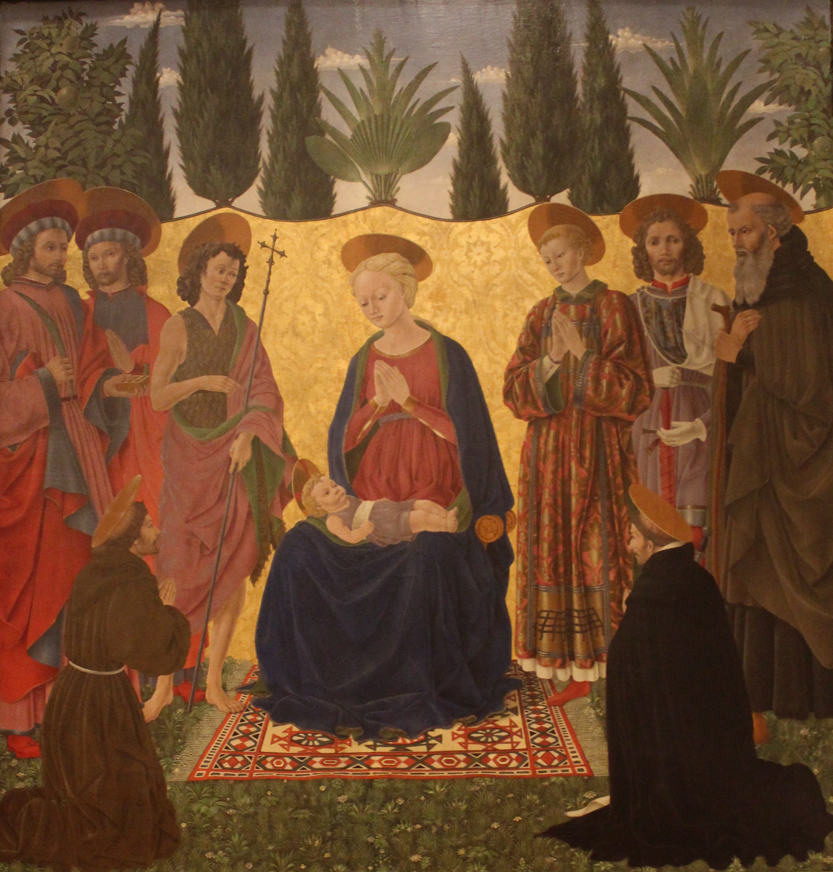 Retable Cafaggiolo - Alesso Baldovinetti
