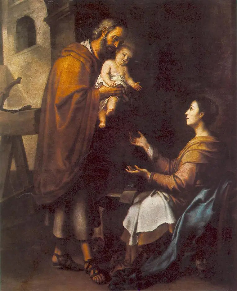 La Sainte Famille - Bartolomé Esteban Murillo - Alpha Reproduction