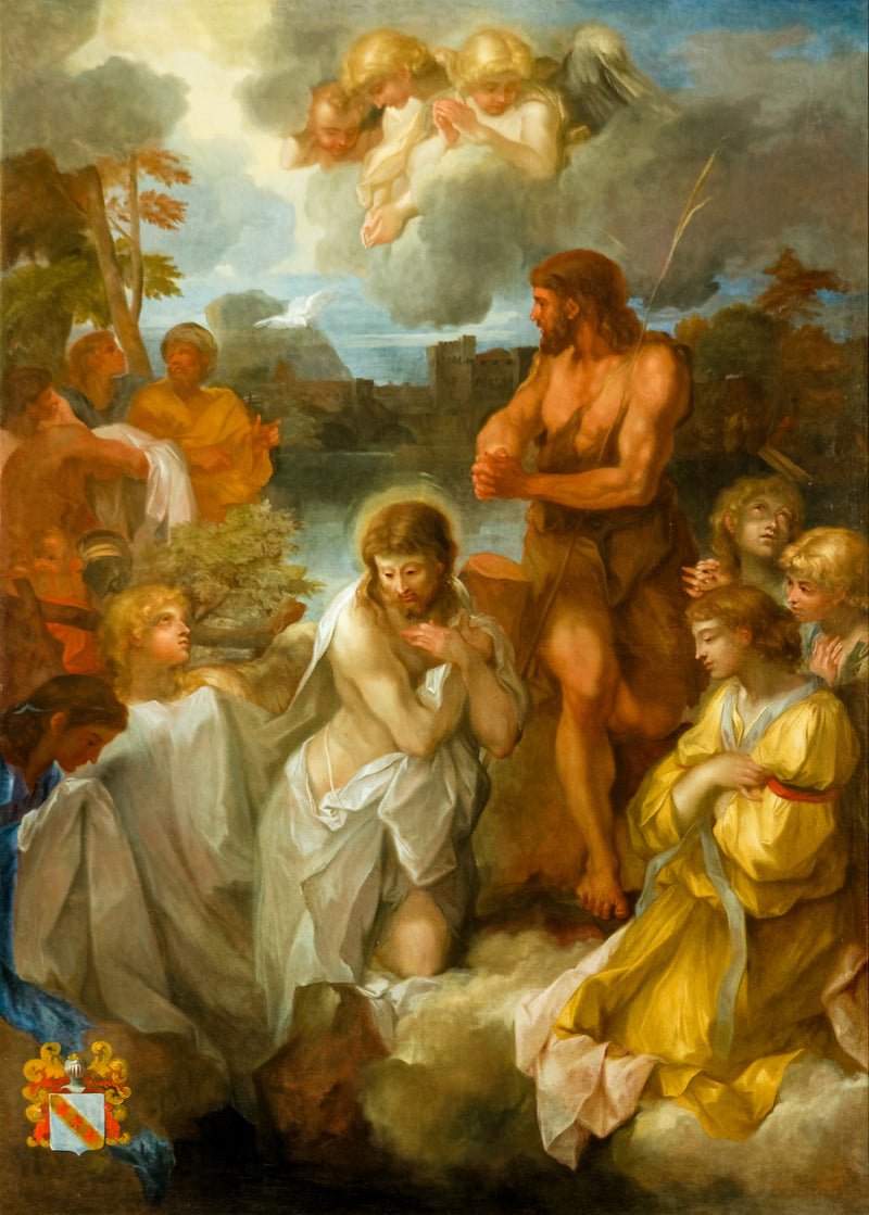 le Baptême du Christ - Sébastien Bourdon